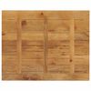 vidaXL Piano per Tavolo 90x80x3,8 cm Rettangolare Legno Massello Mango