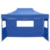 vidaXL Tenda Party Blu 280 x 410 x 315 cm Tessuto Oxford