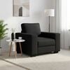 vidaXL Poltrona Nera 100x77x82 cm in Tessuto