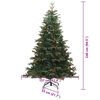 vidaXL Albero di Natale artificiale con 300 LED Verde 240 cm