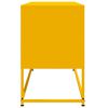 vidaXL Mobile TV Giallo Senape 100,5x39x60,5 cm in Acciaio