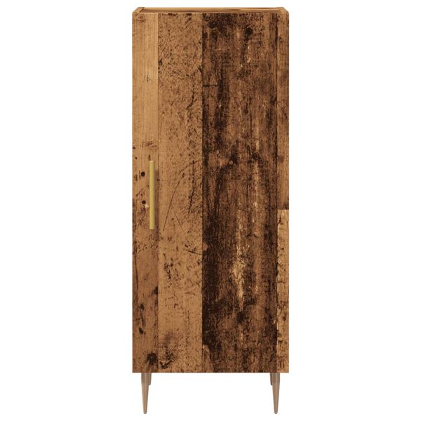 vidaXL Credenza Legno Antico 34,5x34x90 cm in Truciolato