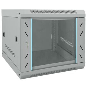 vidaXL Armadietto di rete Grigio 53 x 60 x 45 cm Acciaio