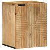 vidaXL Mobile Pensile da Bagno Marrone 38x33,5x48 cm Legno di Mango