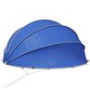 vidaXL Dome Piscina Blu 430 x 430 x 210 cm