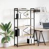 vidaXL Libreria Rovere Sonoma 80 x 30 x 155 cm Legno multistrato