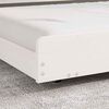 vidaXL Struttura del letto Bianco 90 x 200 cm Legno massello di pino