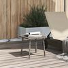 vidaXL Tavolino da Giardino Rettangolare Grigio 40x40x37 cm Polyrattan