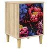 vidaXL Armadio da Notte KIEL Rovere Sonoma 36 x 33 x 50 cm