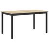 vidaXL Tavoli da pranzo 140 x 80 x 75 cm Legno ingegnerizzato