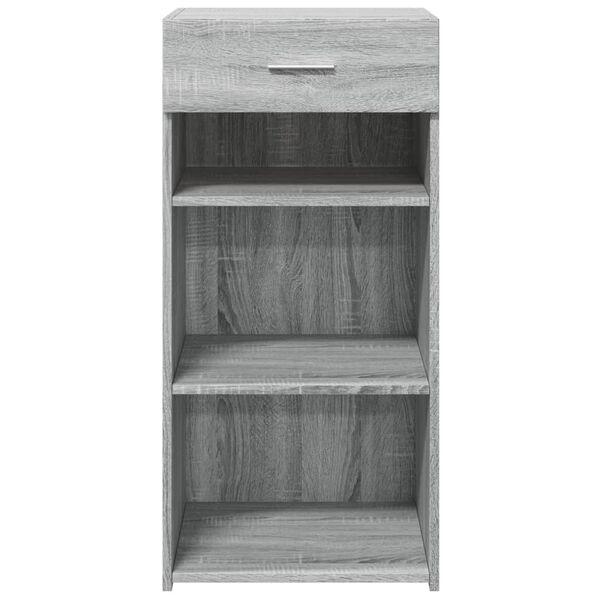 vidaXL Credenza Grigio Sonoma 45x42,5x93 cm in Legno Multistrato