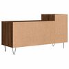 vidaXL Mobile TV Rovere Marrone 100x35x55 cm in Legno Multistrato