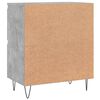 vidaXL Credenza Grigio Cemento 60x35x70 cm in Legno Multistrato