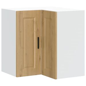 vidaXL Pensile da Cucina ad Angolo Porto Rovere Artigianale Truciolato