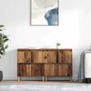 vidaXL Sideboards 2 pcs Legno vecchio 60 x 35 x 70 cm