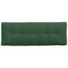 vidaXL Cuscino per Schiena Verde Giungla 140 x 50 cm Tessuto in Cords