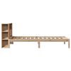 vidaXL Letto Libreria senza Materasso 90x200 cm Legno Massello Pino