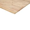 vidaXL Piano Tavolo Rettangolare 100x80x2cm Legno Massello di Acacia