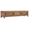 vidaXL Mobile Porta TV 150x30x30 cm in Legno Massello di Teak