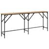 vidaXL Tavolo consolle Rovere artigianale 180 x 30 x 75 cm