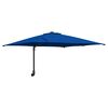 vidaXL Ombrello da giardino Azzurro 248,5 x 247,5 x 160 cm