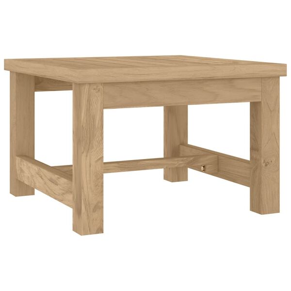 vidaXL Tavolino da Salotto 45x45x30 cm in Legno Massello di Teak