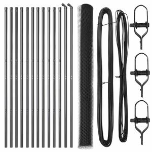 vidaXL Palo della recinzione Grigio