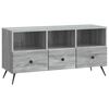 vidaXL Mobile TV Grigio Sonoma 102 x 34,5 x 50 cm Legno ingegnerizzato