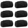 vidaXL Coperte da Pile 6 pz Nero 150 x 130 cm 2.75 Panno