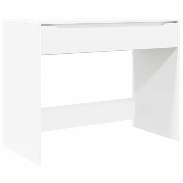 vidaXL Scrivania Bianco 100 x 50 x 78 cm Legno multistrato