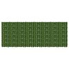 vidaXL Schermo per balcone con foglie Verde 400 x 150 cm