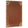 vidaXL Specchio da bagno con archiviazione Naturale 50 x 70 x 3 cm