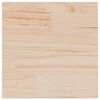 vidaXL Piano Tavolo 40x40x1,7 cm Quadrato in Legno Massello di Pino