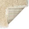 vidaXL Tappeto Shaggy a Pelo Lungo Beige 140x200 cm 50 mm