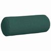 vidaXL Cuscini a rullo 2 pcs Verde Scuro Ø 25 x 70 cm Tessuto