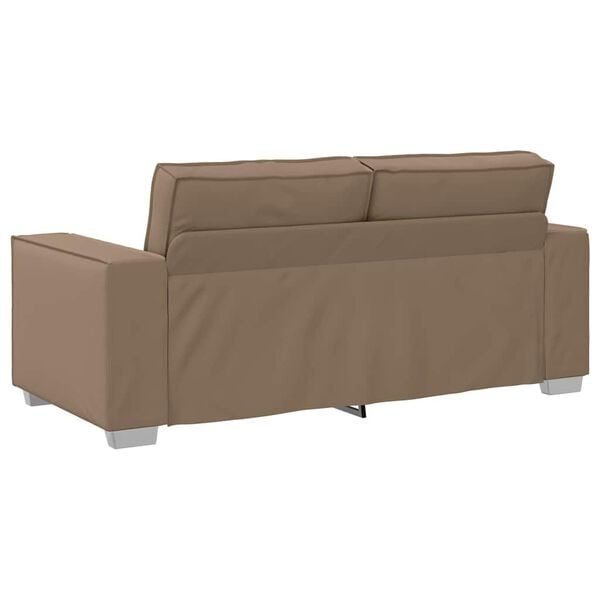vidaXL Divano Cappuccino 180 x 78 x 84 cm Tessuto