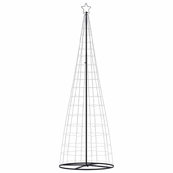 vidaXL Albero di Natale a LED 550 LED Bianco Caldo 300 cm