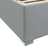 vidaXL Struttura del letto Grigio chiaro 180 x 200 cm Tessuto