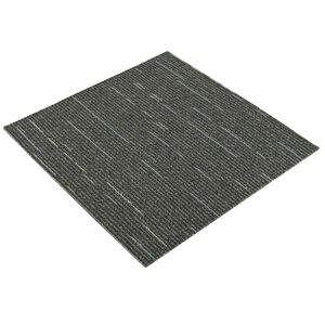vidaXL Piastrella per Tappeto Verde Striato Chiaro 50 x 50 cm 4 pcs