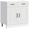 vidaXL Base da Cucina Kalmar Bianco in Legno Multistrato