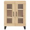 vidaXL Credenza Rovere Sonoma 69,5x34x90 cm in Legno Multistrato
