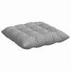 vidaXL Cuscini per Seduta 2 pcs Grigio Nuvola 40 x 40 x 6 cm Tessuto