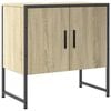 vidaXL Mobile Lavabo Bagno Rovere Sonoma 60x33x60 cm Legno Multistrato