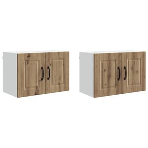 vidaXL Pannello lavastoviglie 2 pcs Rovere artigianale 60 x 31 x 40 cm