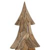 vidaXL Albero di Natale Marrone 180 cm Legno massello di teak