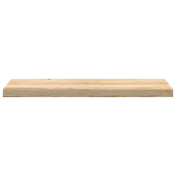 vidaXL Davanzali 2 pz Non Trattati 90x25x2 cm Legno Massello di Rovere