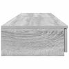 vidaXL Cassetti per letto Grigio Sonoma 150 x 36,5 x 16,5 cm