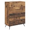 vidaXL Mobile con Cassetti 66 x 34,5 x 90 cm Legno ingegnerizzato
