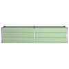 vidaXL Fioriera Verde Pastello 480 x 50 x 45 cm Acciaio zincato