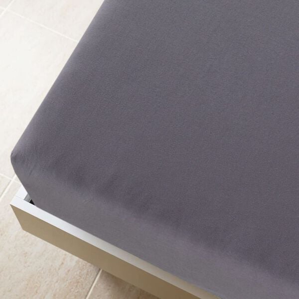 vidaXL Lenzuola con Angoli Jersey 2 pz Antracite 180x200 cm Cotone